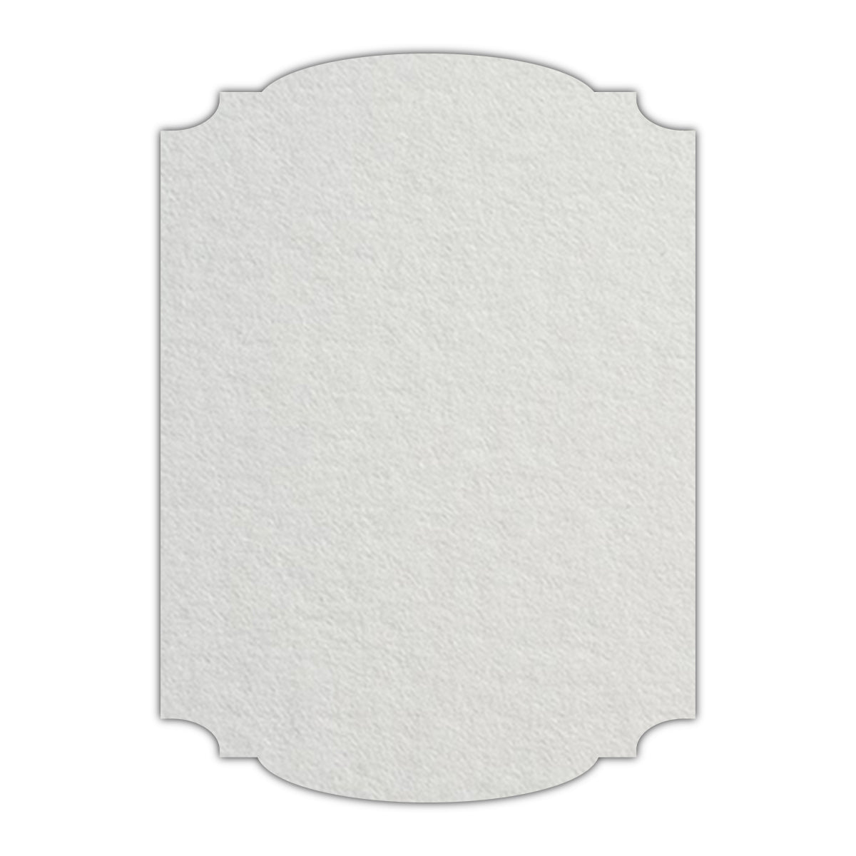 CMYK Print on Sea Grass Cardstock | Shape P12 | 8" x 10"