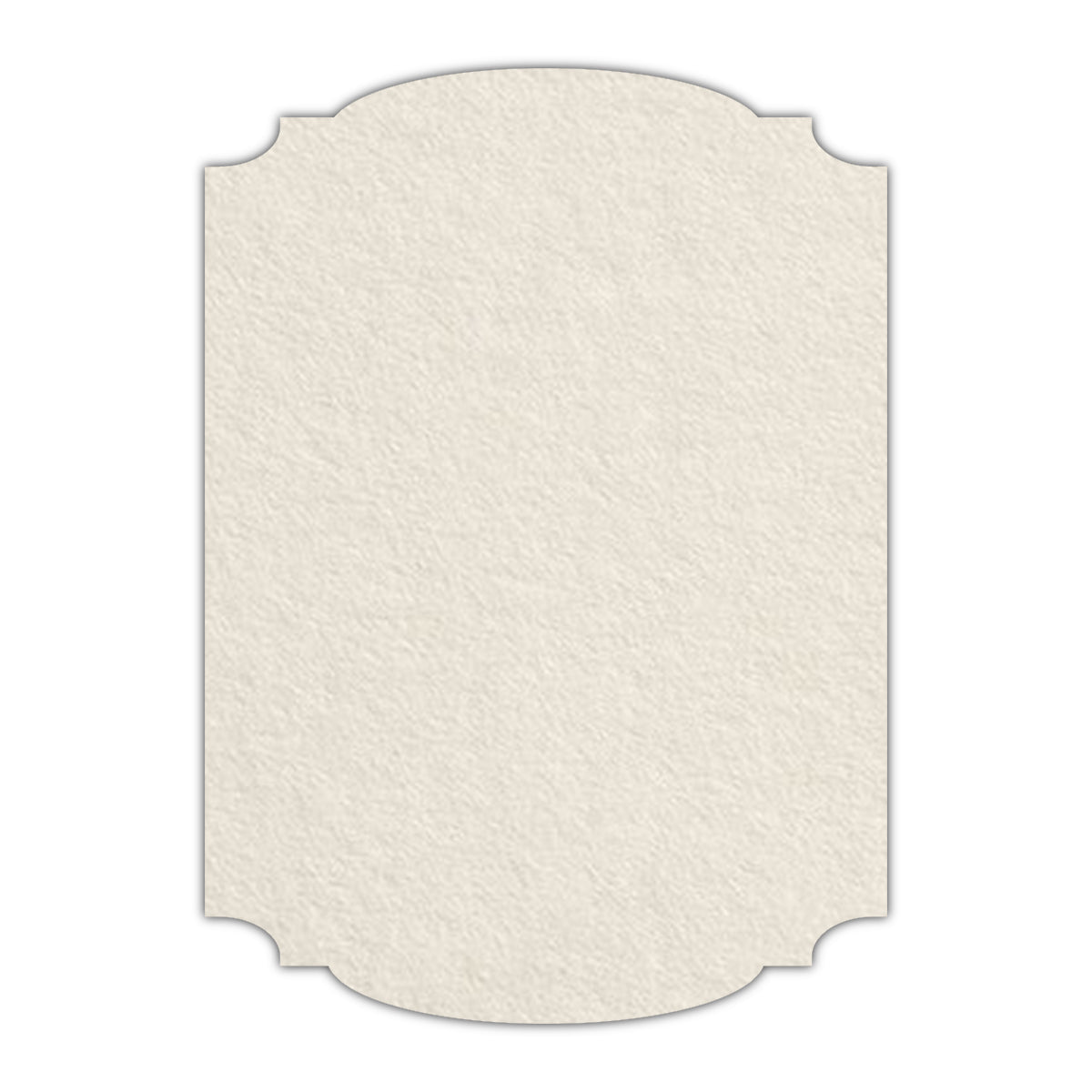 CMYK Print on Signature Cream Cardstock | Shape P12 | 3.5" x 5"