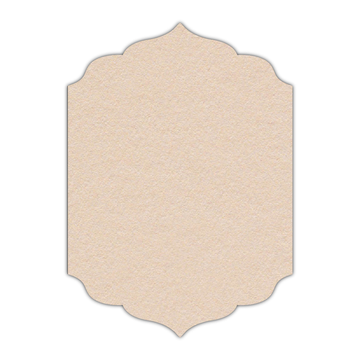 CMYK Print on Biscuit Cardstock | Shape P13 | 5" x 8"