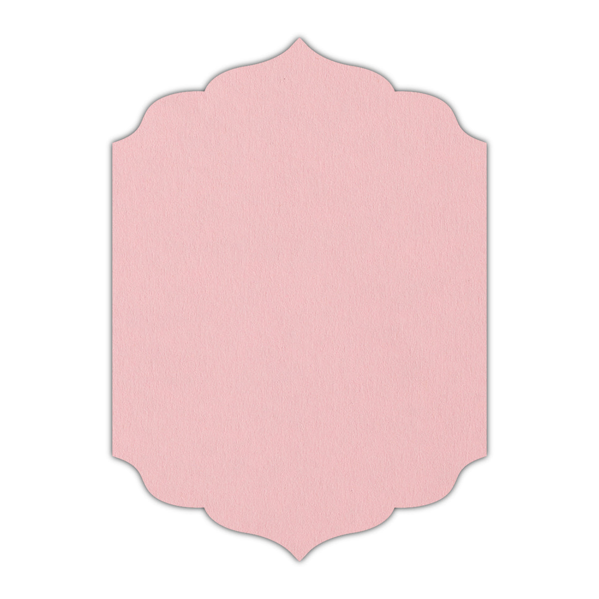 CMYK Print on Candy Pink Cardstock | Shape P13 | 11" x 17"
