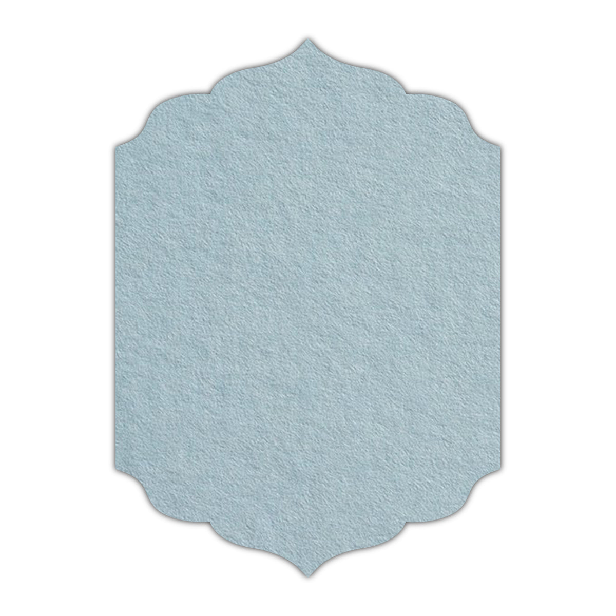 CMYK Print on Placid Blue Cardstock | Shape P13 | 11" x 17"