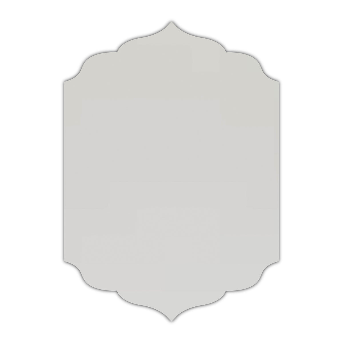 CMYK Print on Shimmer Quartz Cardstock | Shape P13 | 3" x 5"