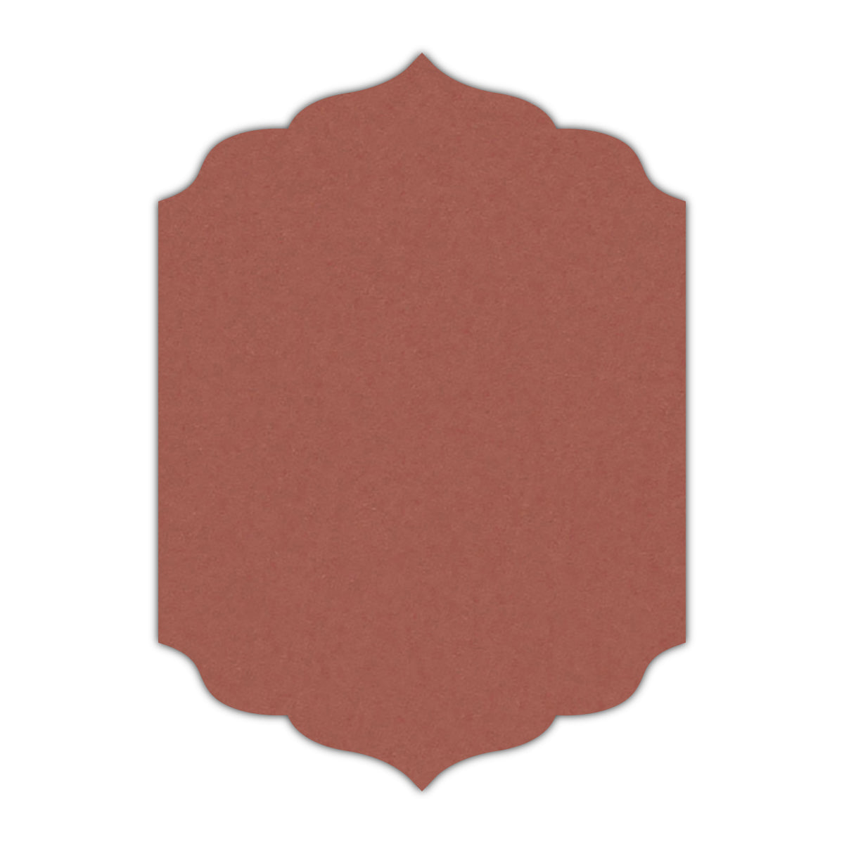 CMYK Print on Rosebud Cardstock | Shape P13 | 2" x 3.5"