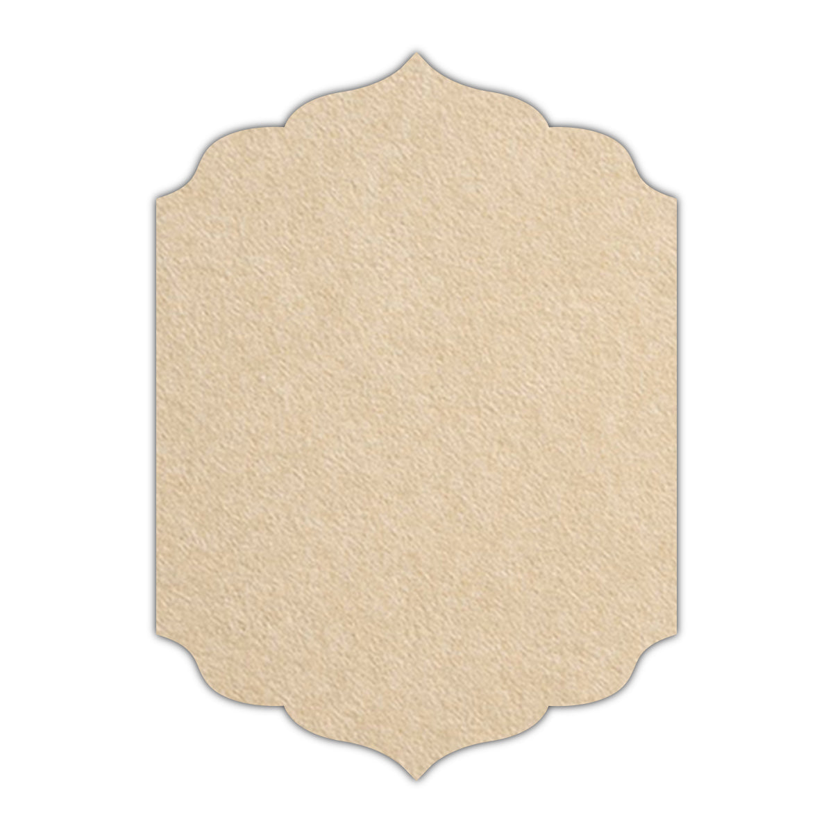 CMYK Print on Wheat Cardstock | Shape P13 | 5" x 8"
