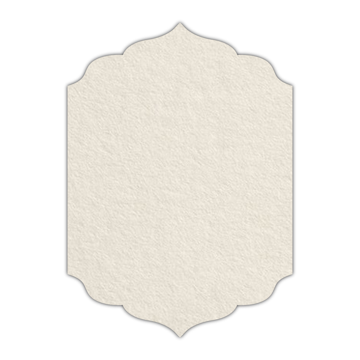 CMYK Print on Signature Cream Cardstock | Shape P13 | 3" x 5"