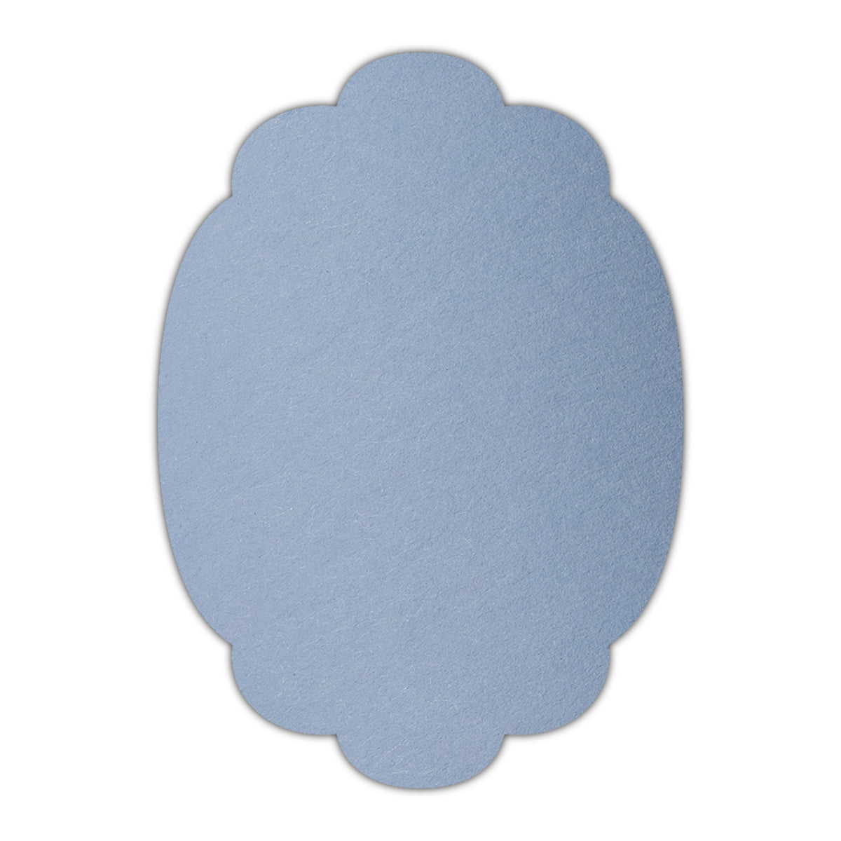 CMYK Print on Azure Blue Cardstock | Shape P14 | 8.5" x 11"