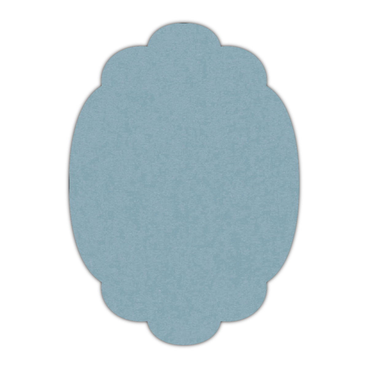 CMYK Print on Baltic Sea Cardstock | Shape P14 | 5" x 8"