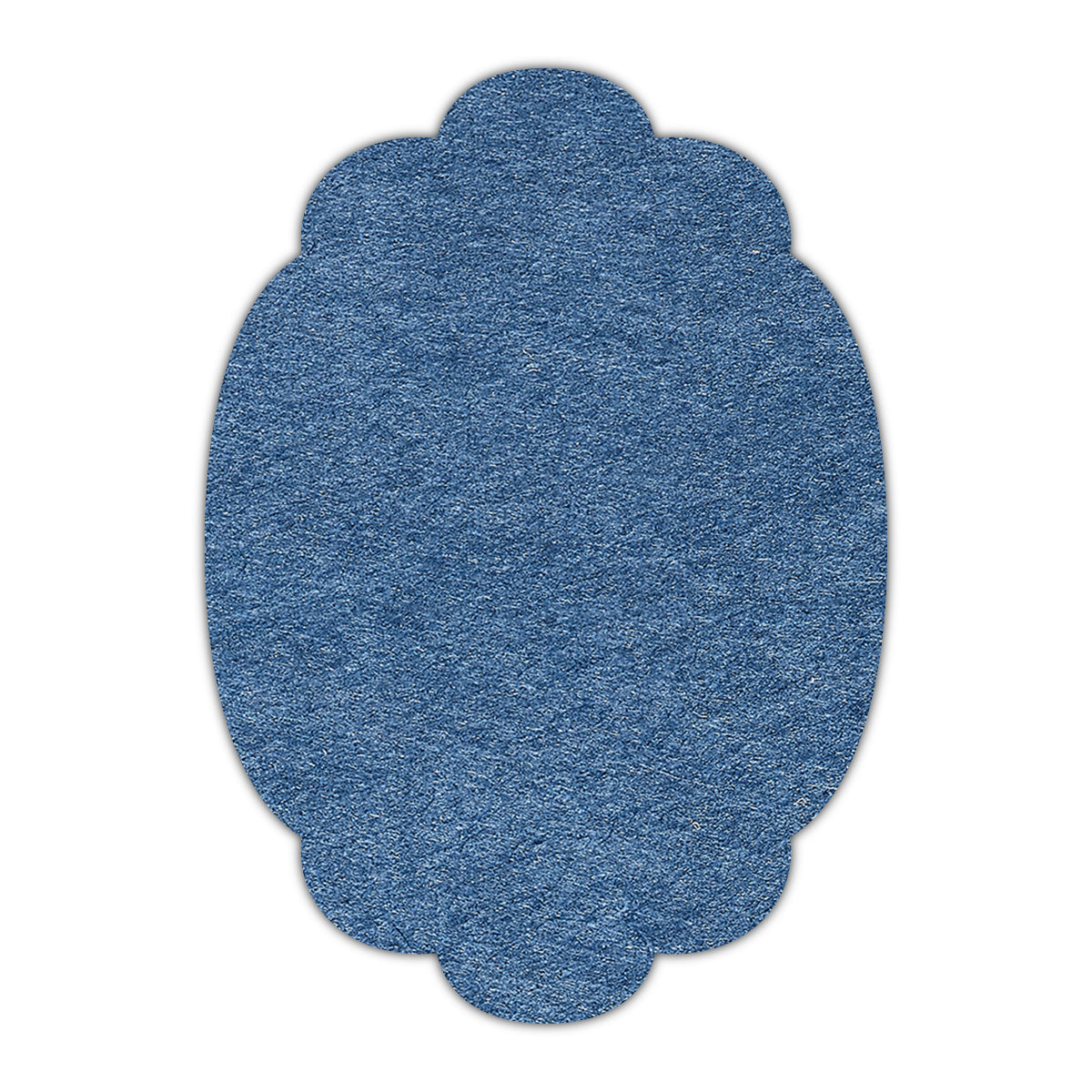 CMYK Print on Cobalt Cardstock | Shape P14 | 3" x 4"