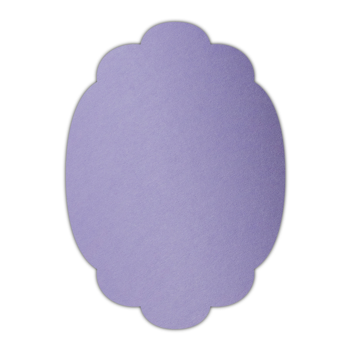 CMYK Print on Lavender Cardstock | Shape P14 | 3" x 4"