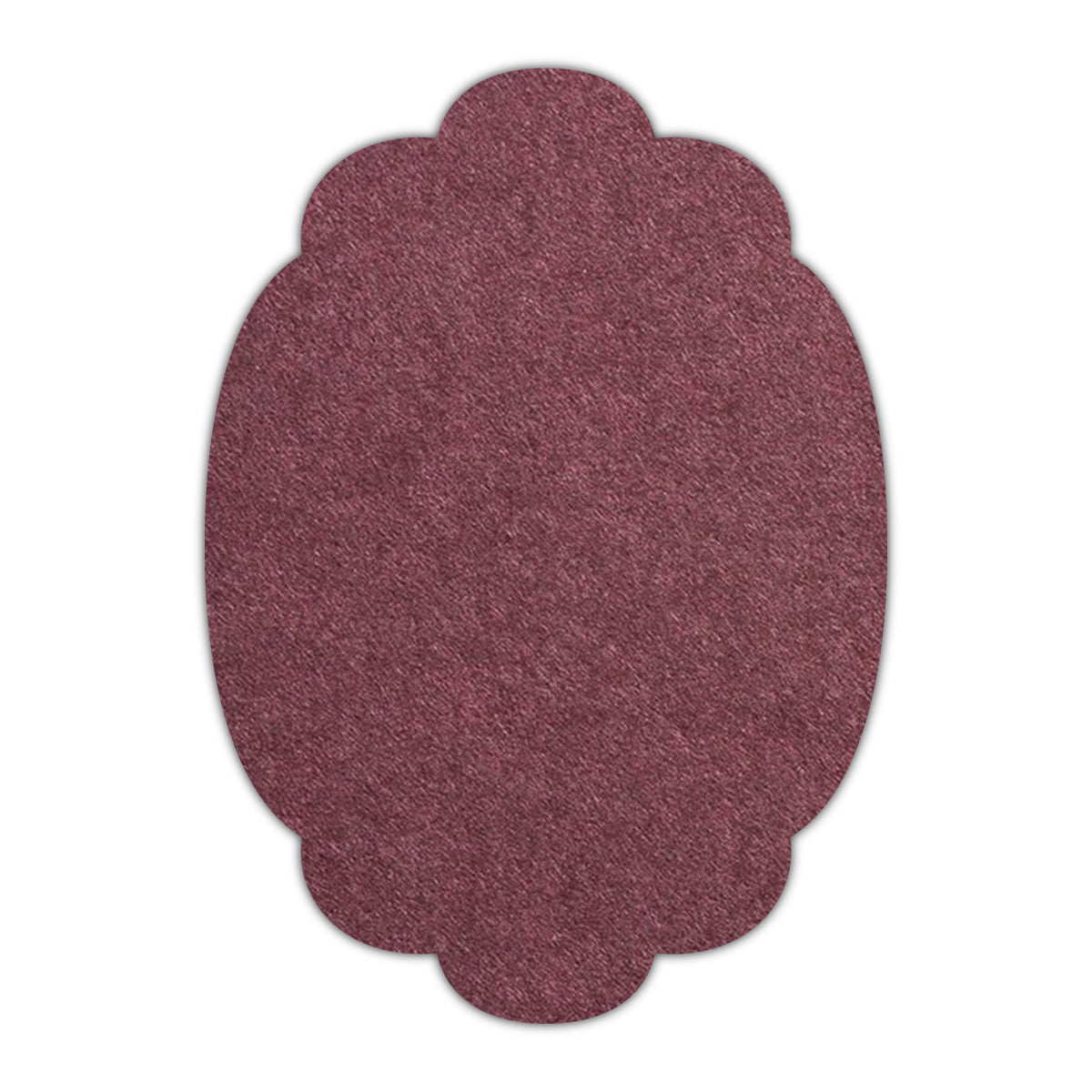 CMYK Print on Merlot Cardstock | Shape P14 | 6" x 9"