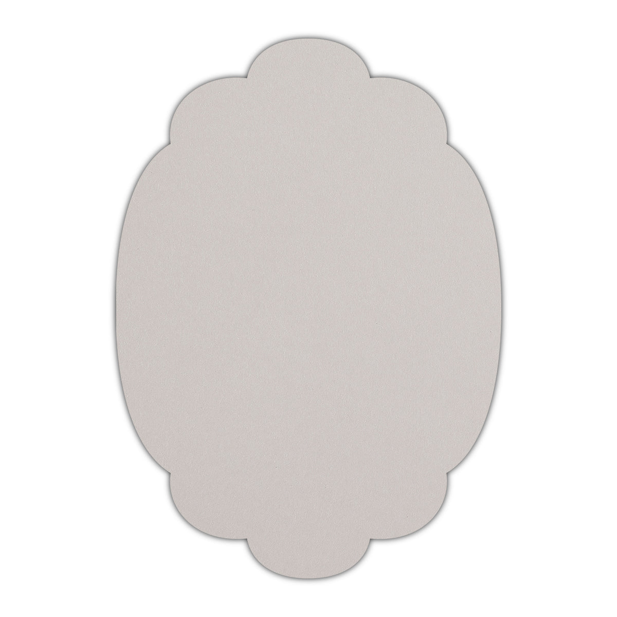 CMYK Print on Pale Grey Cardstock | Shape P14 | 12" x 18"