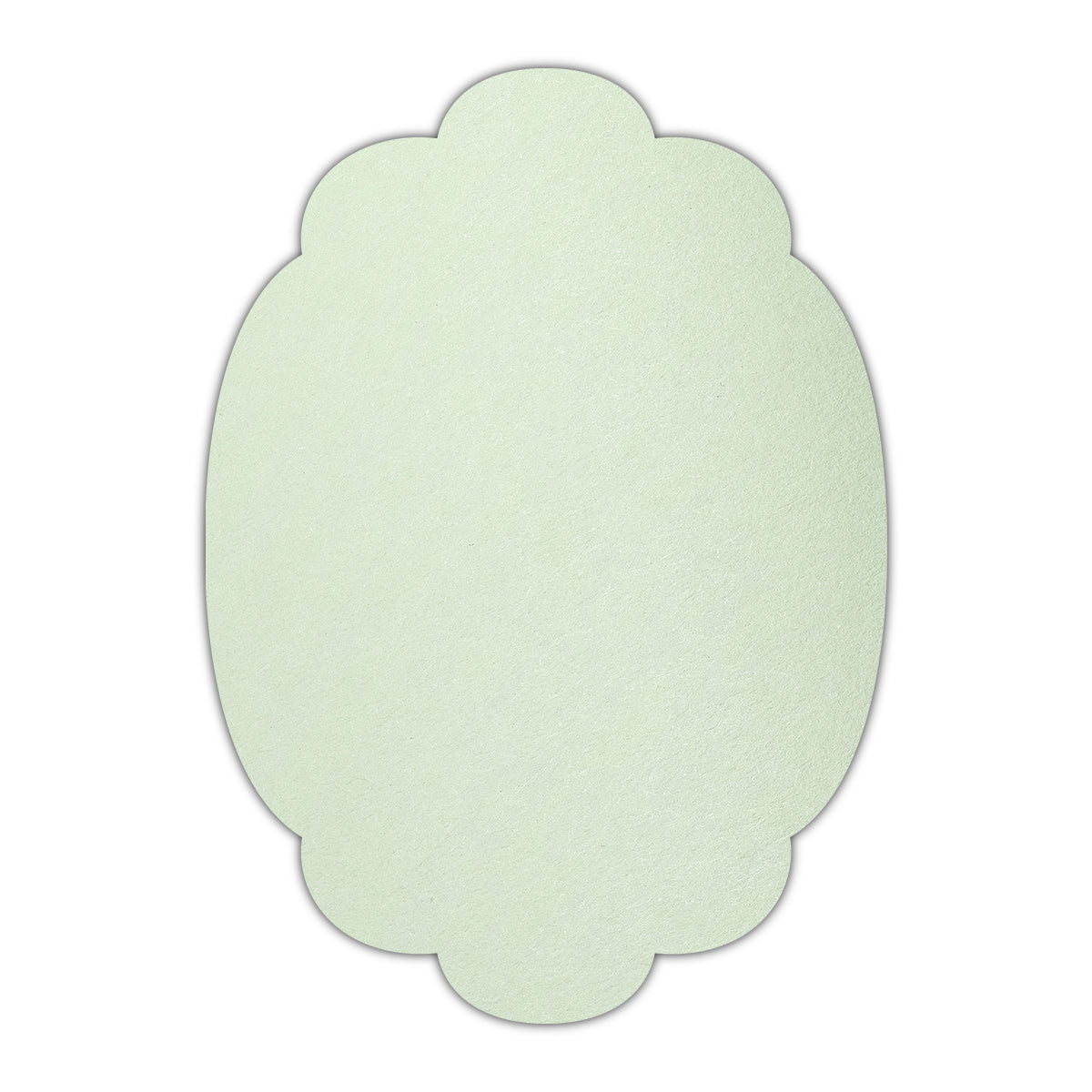 CMYK Print on Pistachio Cardstock | Shape P14 | 6" x 9"