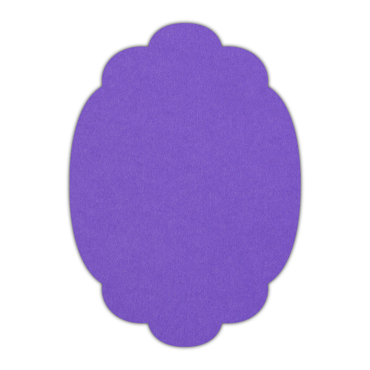 CMYK Print on Purple Cardstock | Shape P14 | 3.5" x 5"
