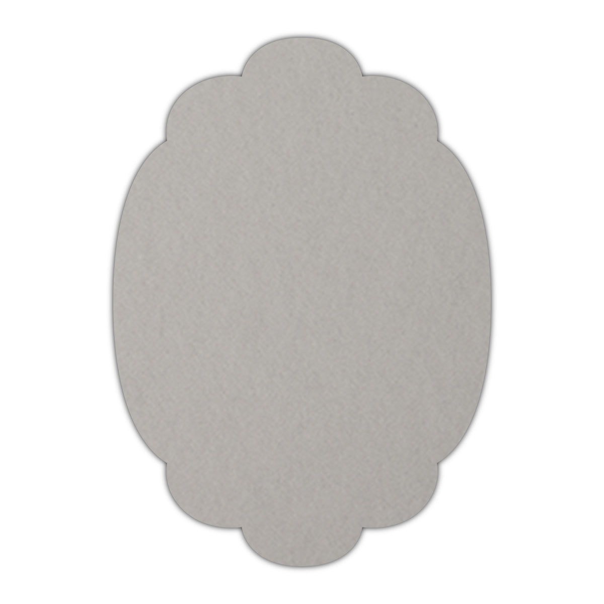 CMYK Print on Real Grey Cardstock | Shape P14 | 11" x 17"