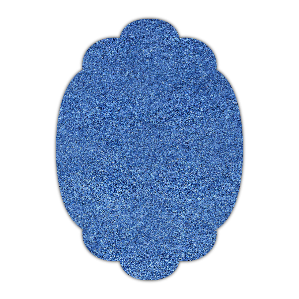 CMYK Print on Sapphire Cardstock | Shape P14 | 2" x 3"