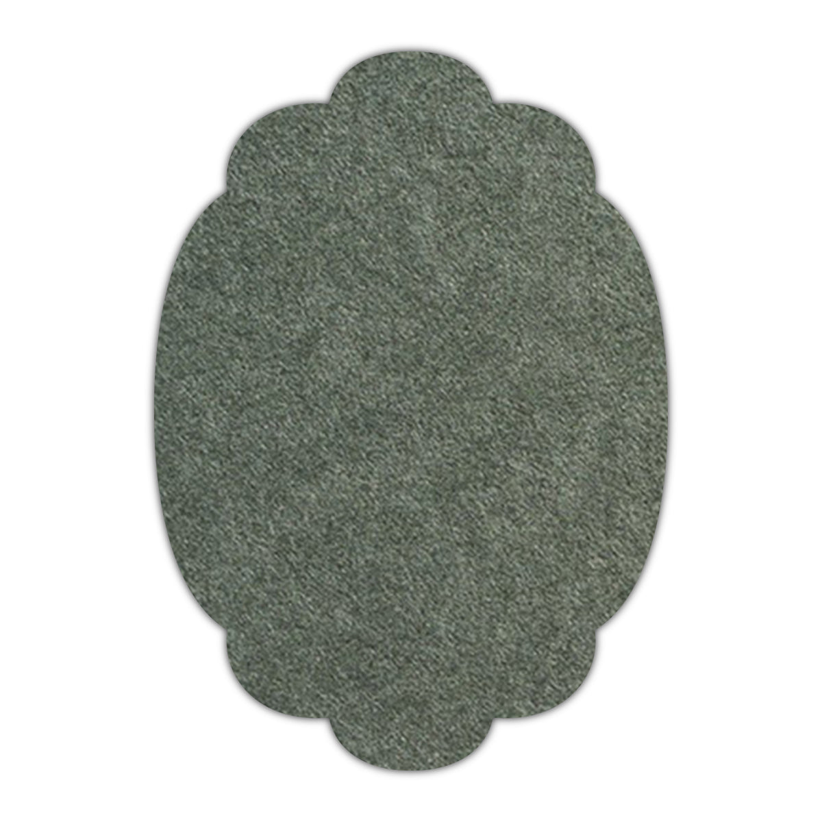 CMYK Print on Seedling Green Cardstock | Shape P14 | 5" x 7"