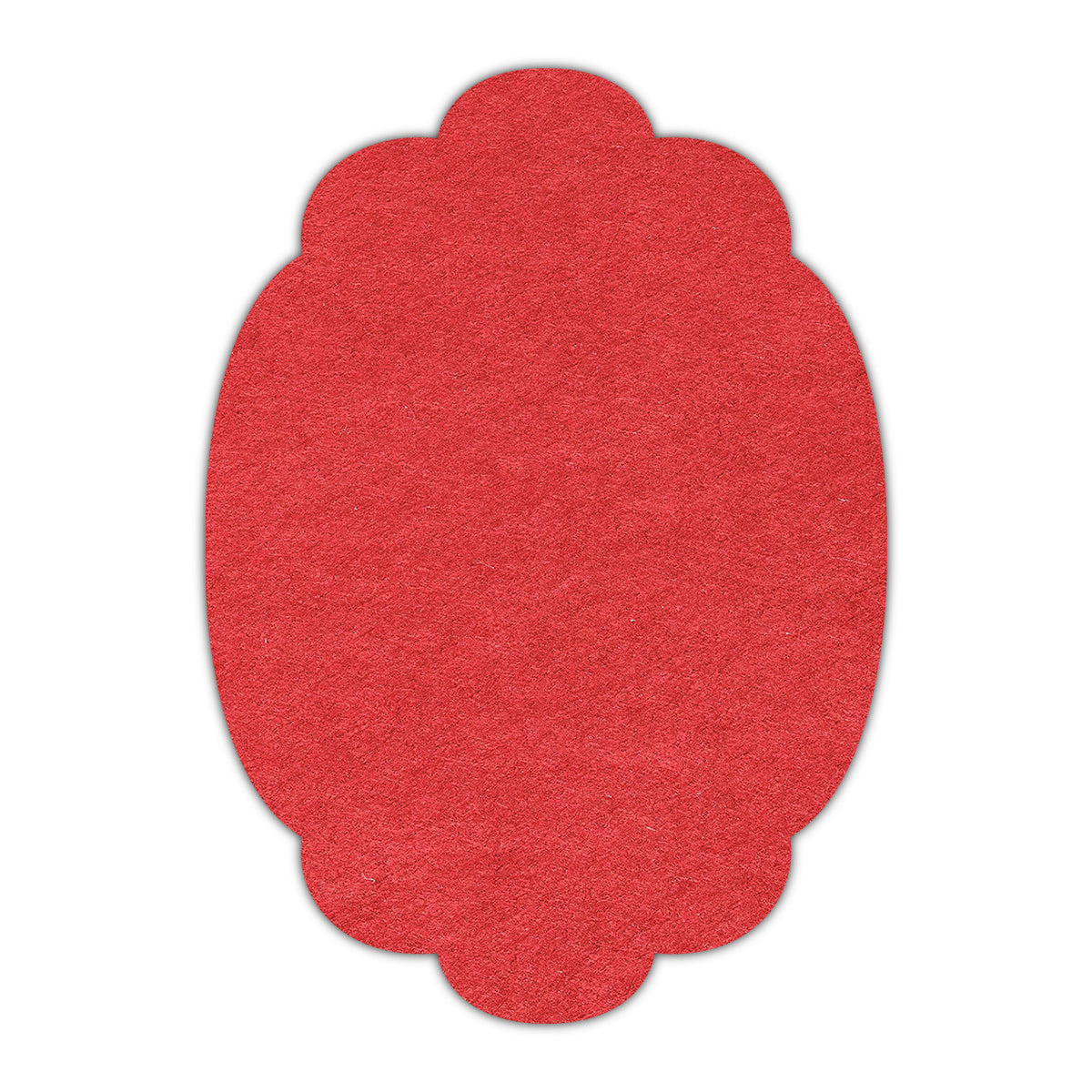 CMYK Print on Vermilion Cardstock | Shape P14 | 8" x 10"