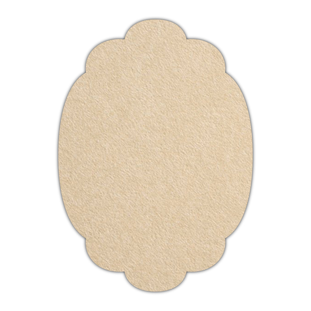 CMYK Print on Wheat Cardstock | Shape P14 | 5" x 8"