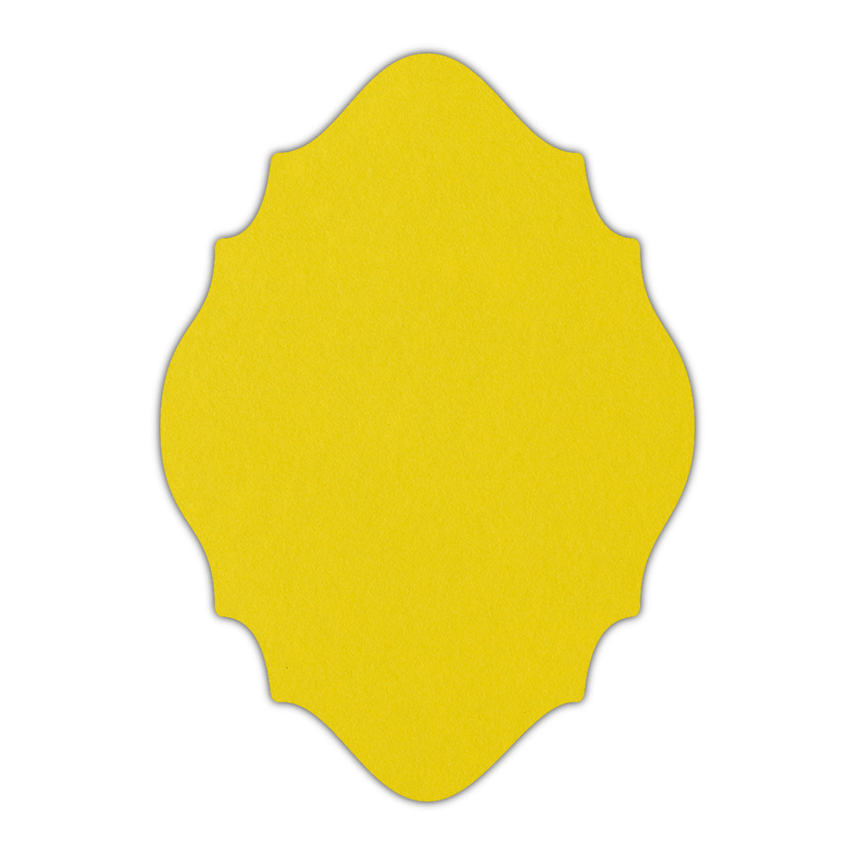 CMYK Print on Factory Yellow Cardstock | Shape P15 | 11" x 17"