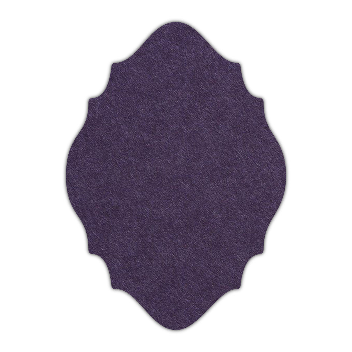 CMYK Print on Grape Cardstock | Shape P15 | 3" x 4"