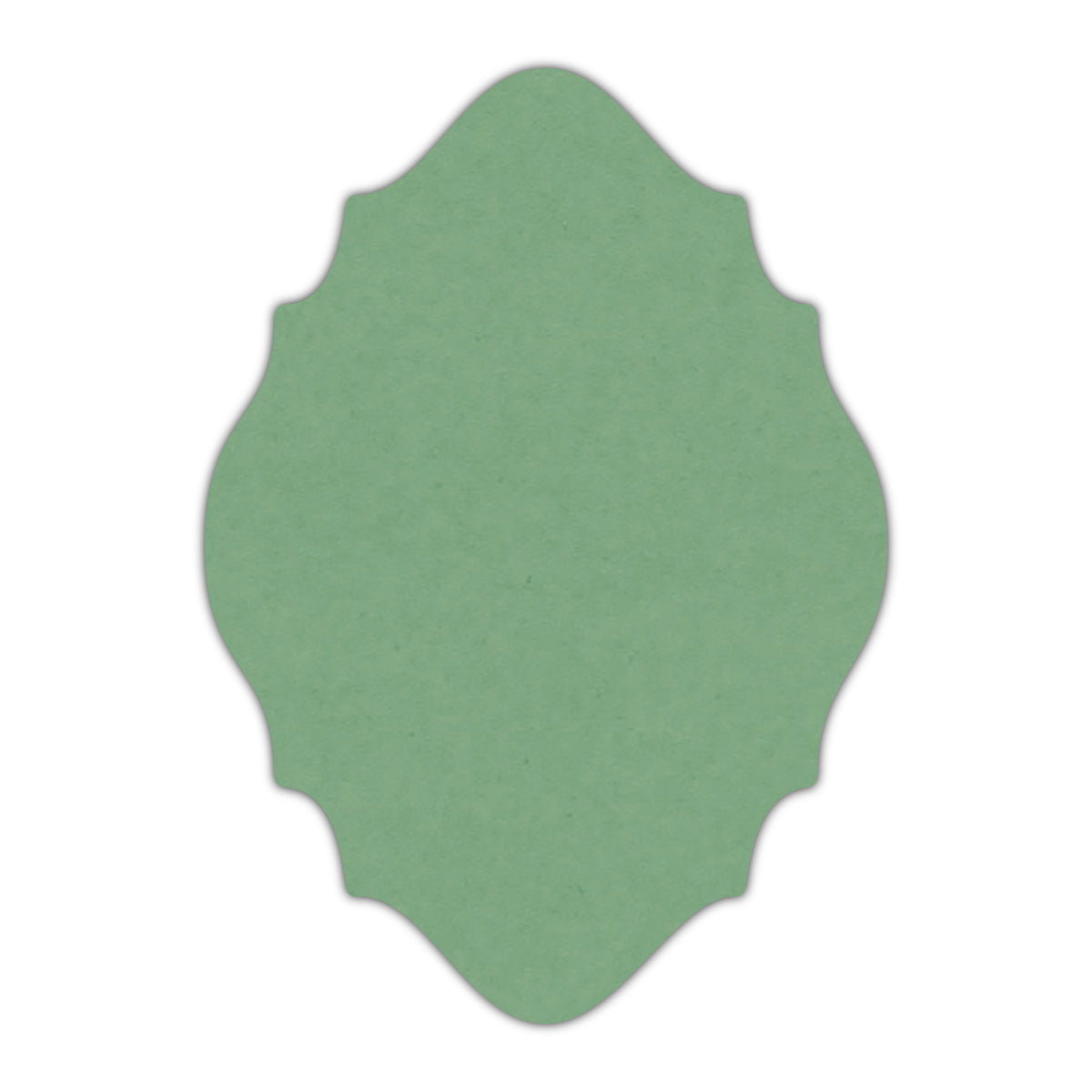 CMYK Print on Matcha Tea Cardstock | Shape P15 | 11" x 17"