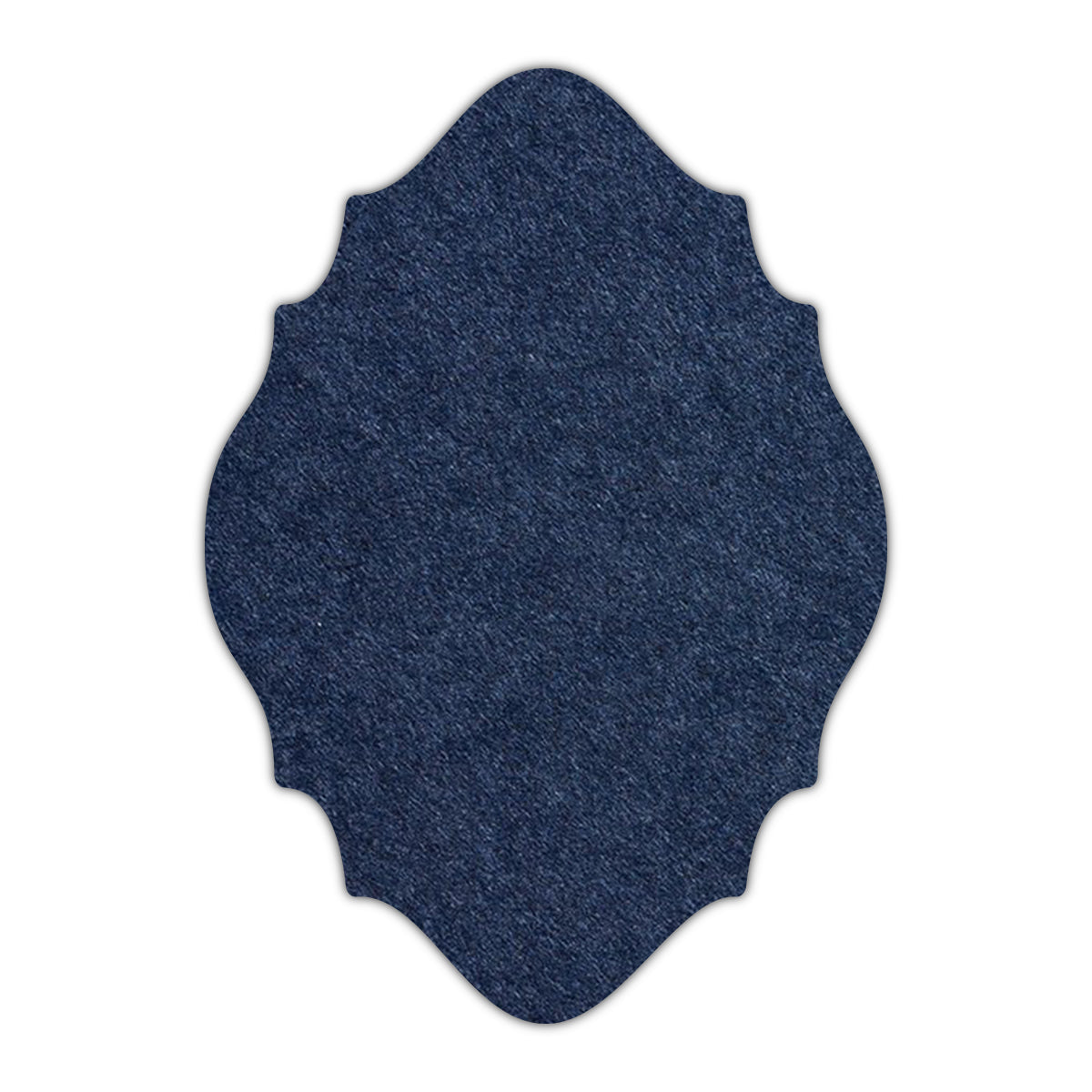 CMYK Print on Midnight Blue Cardstock | Shape P15 | 5" x 8"