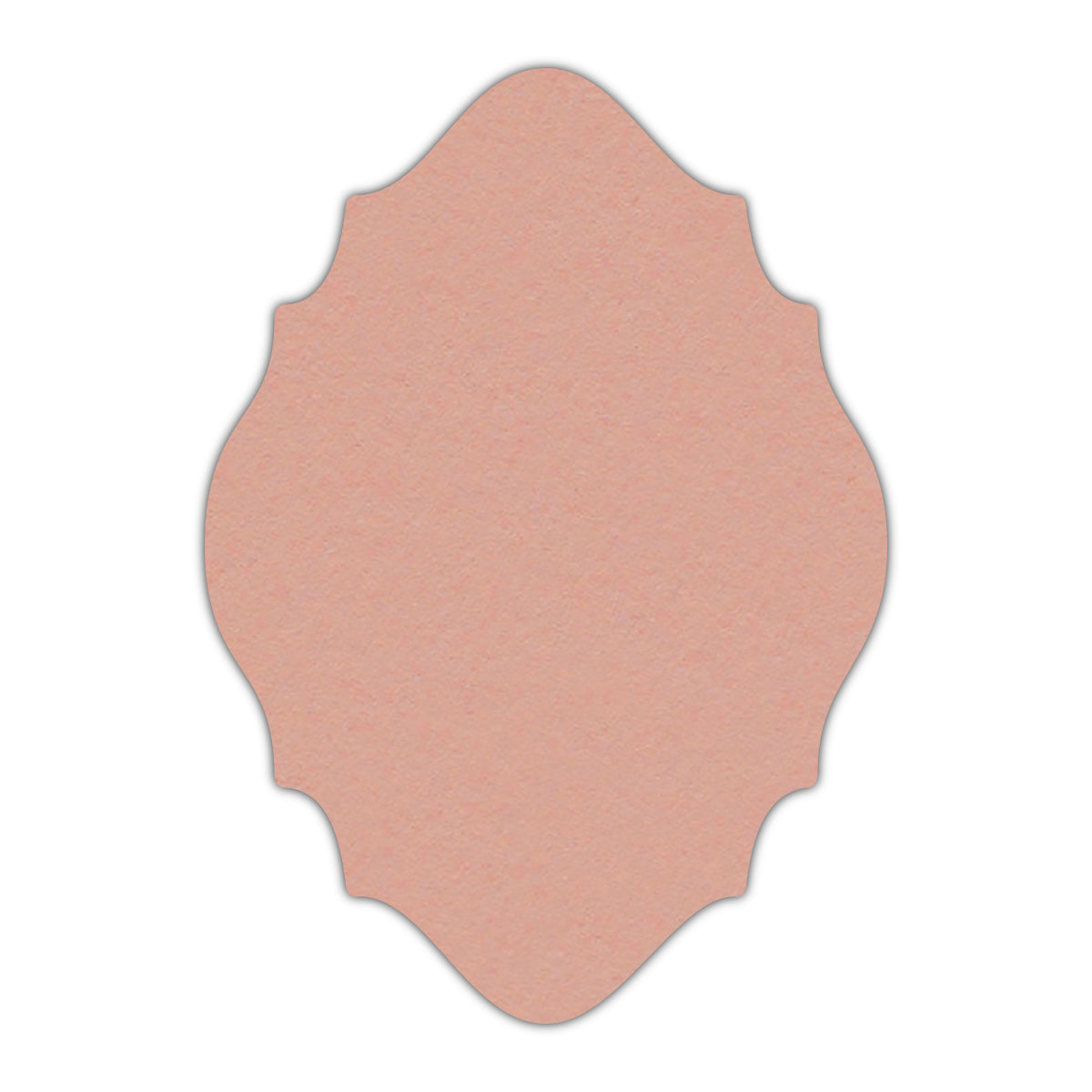 CMYK Print on Old Rose Cardstock | Shape P15 | 12" x 18"