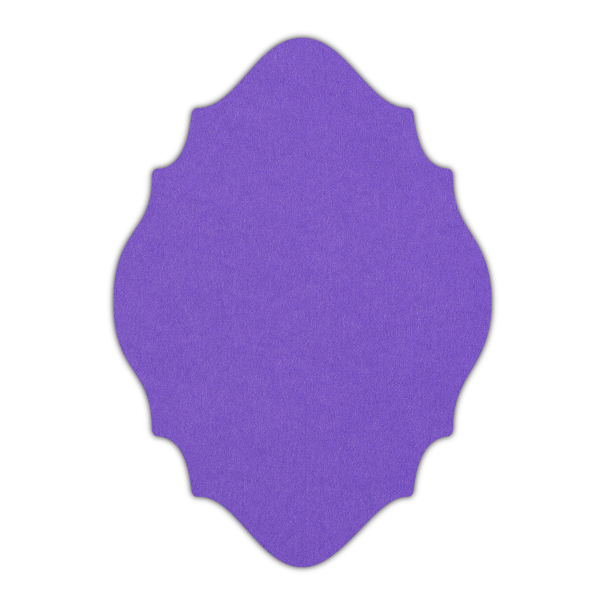 CMYK Print on Purple Cardstock | Shape P15 | 8.5" x 11"