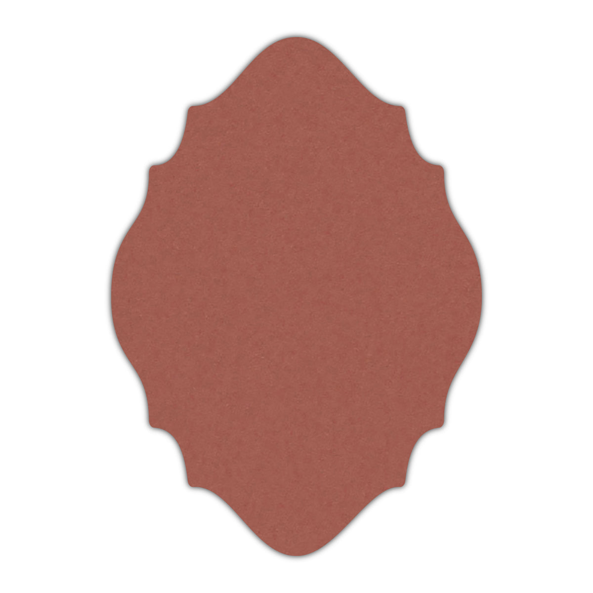 CMYK Print on Rosebud Cardstock | Shape P15 | 2" x 3"