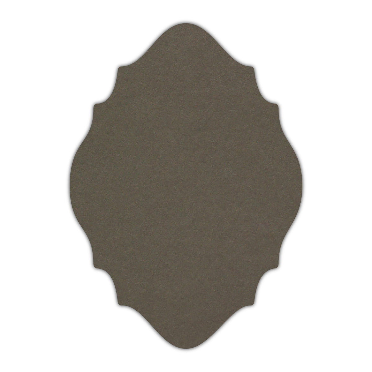 CMYK Print on Sombre Grey Cardstock | Shape P15 | 11" x 14"