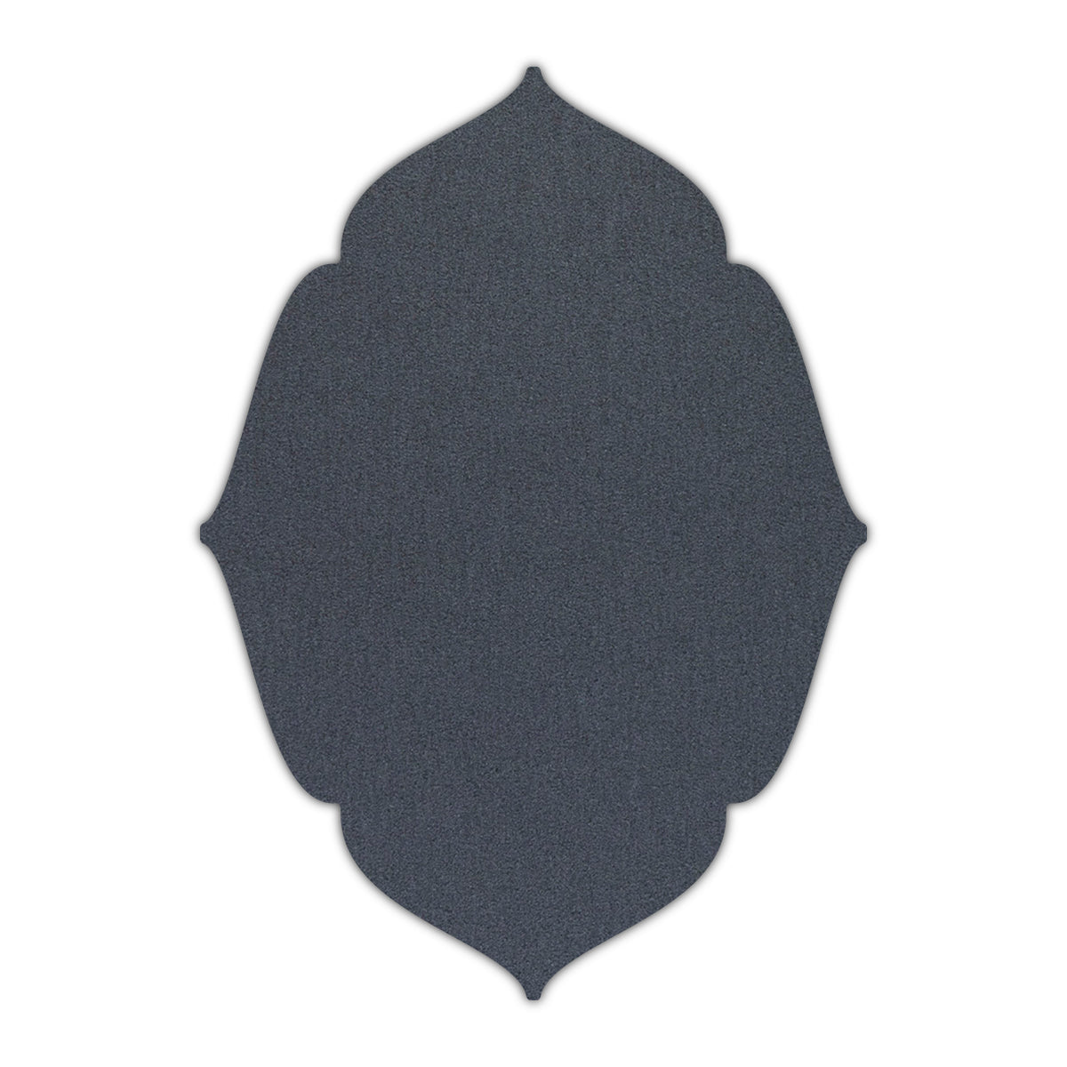 CMYK Print on Shimmer Anthracite Cardstock | Shape P16 | 8.5" x 11"