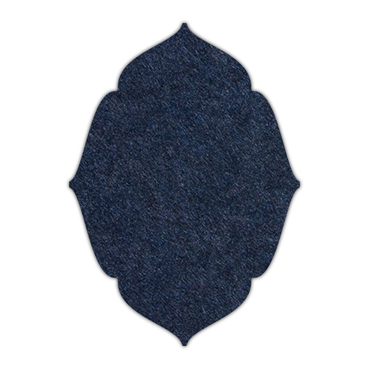 CMYK Print on Dark Navy Blue Cardstock | Shape P16 | 8.5" x 11"