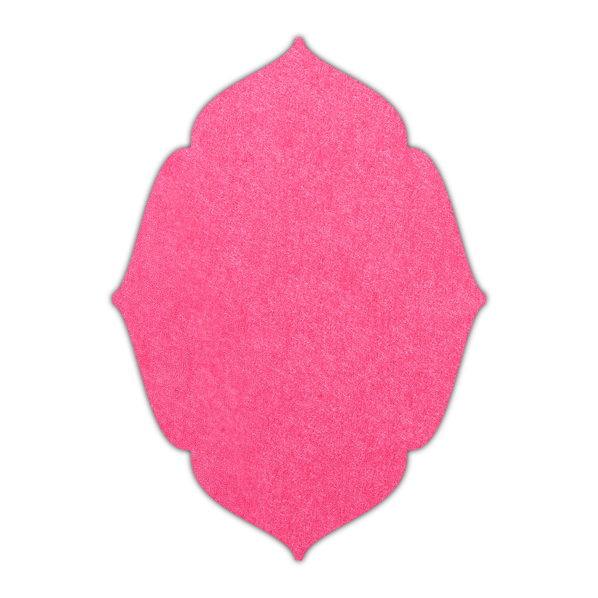 CMYK Print on Hot Pink Cardstock | Shape P16 | 11" x 14"