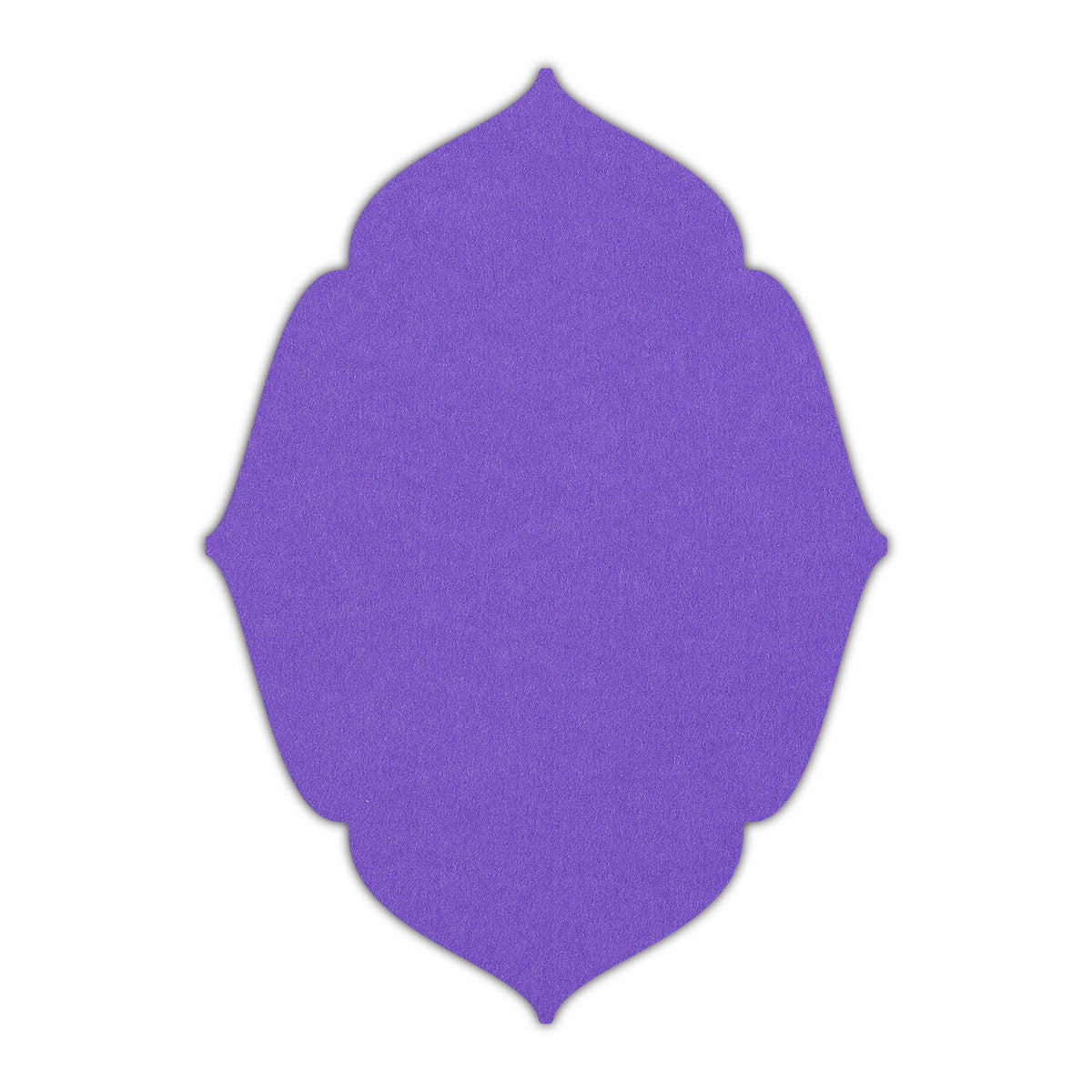 CMYK Print on Purple Cardstock | Shape P16 | 2" x 3.5"