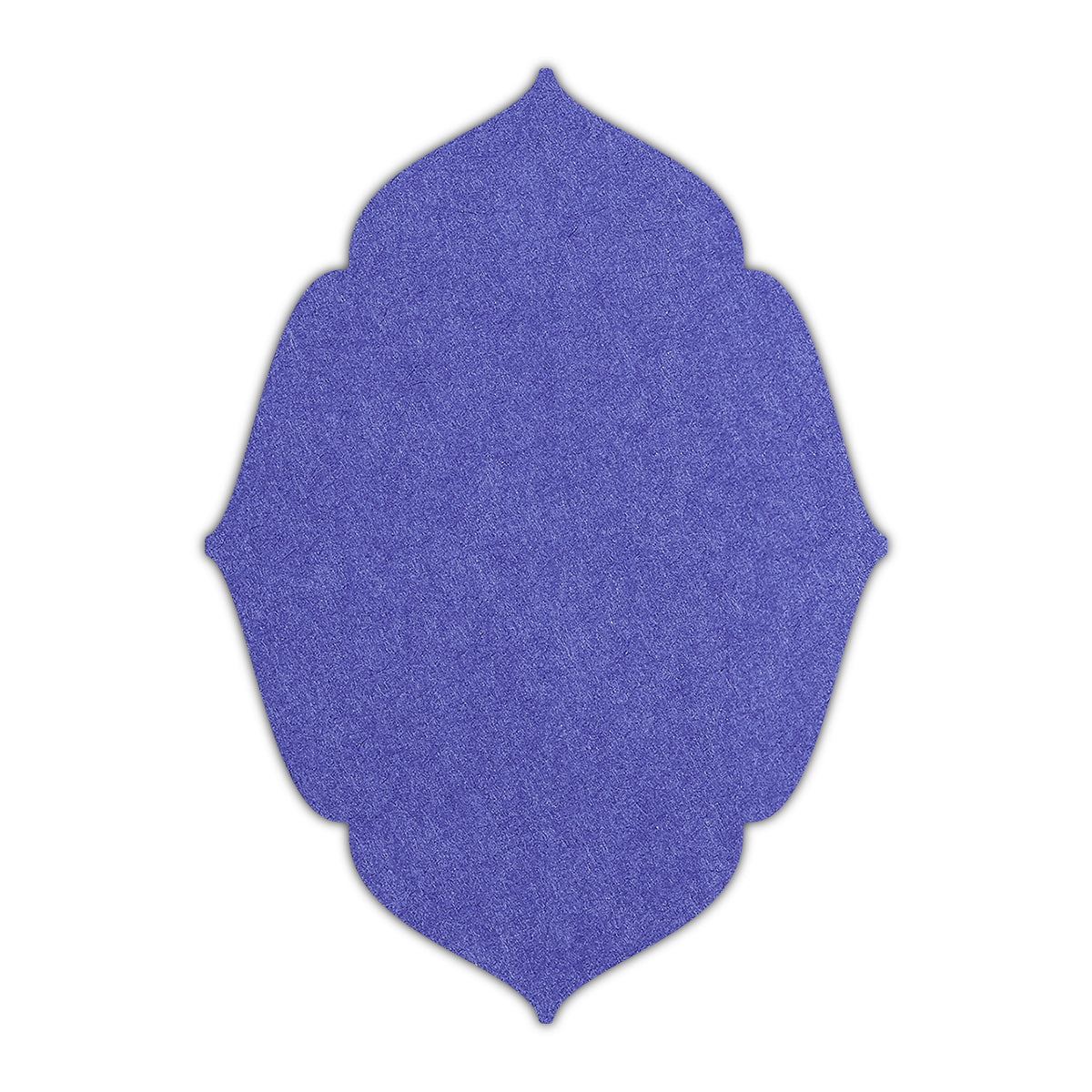 CMYK Print on Royal Blue Cardstock | Shape P16 | 11" x 17"