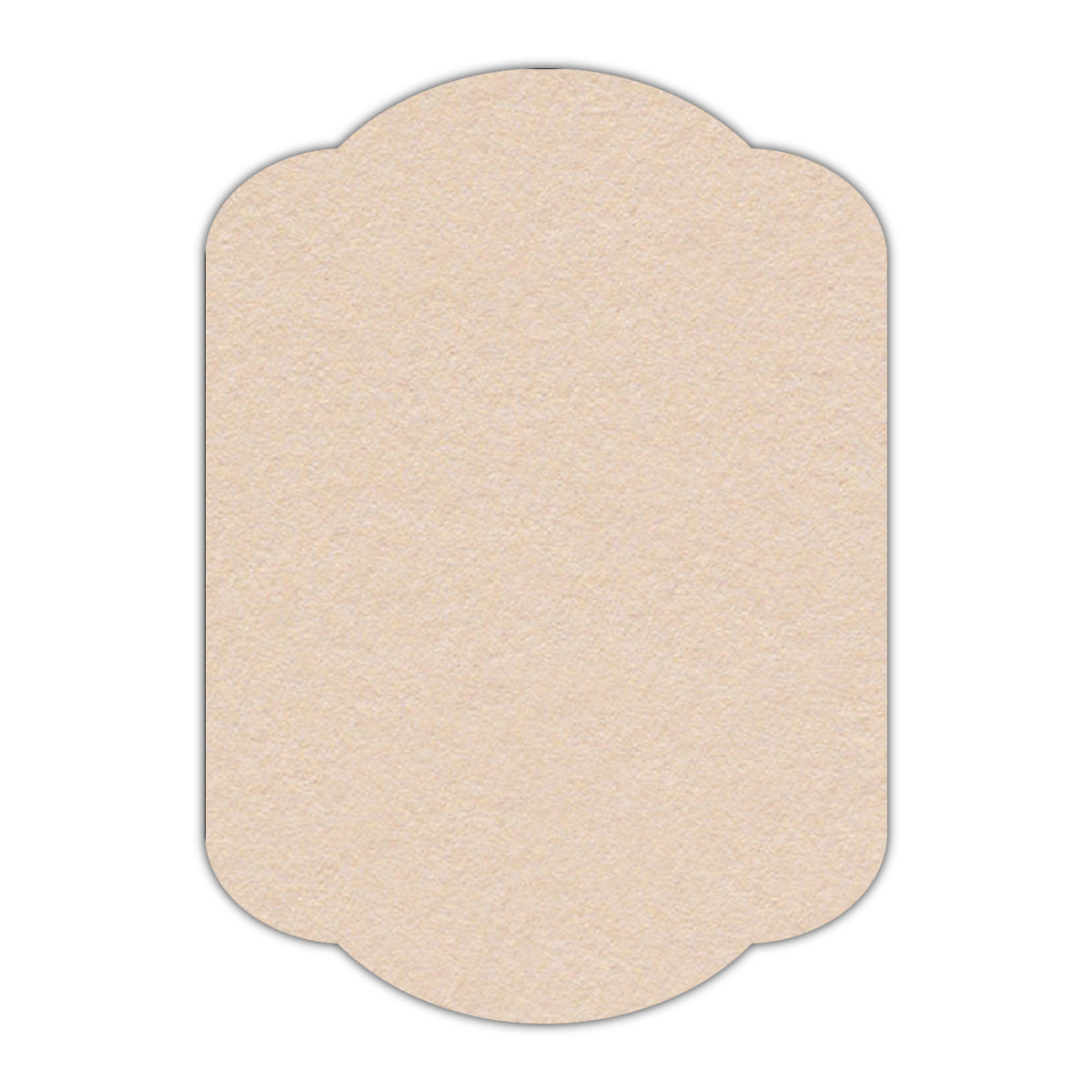 CMYK Print on Biscuit Cardstock | Shape P17 | 3" x 4"