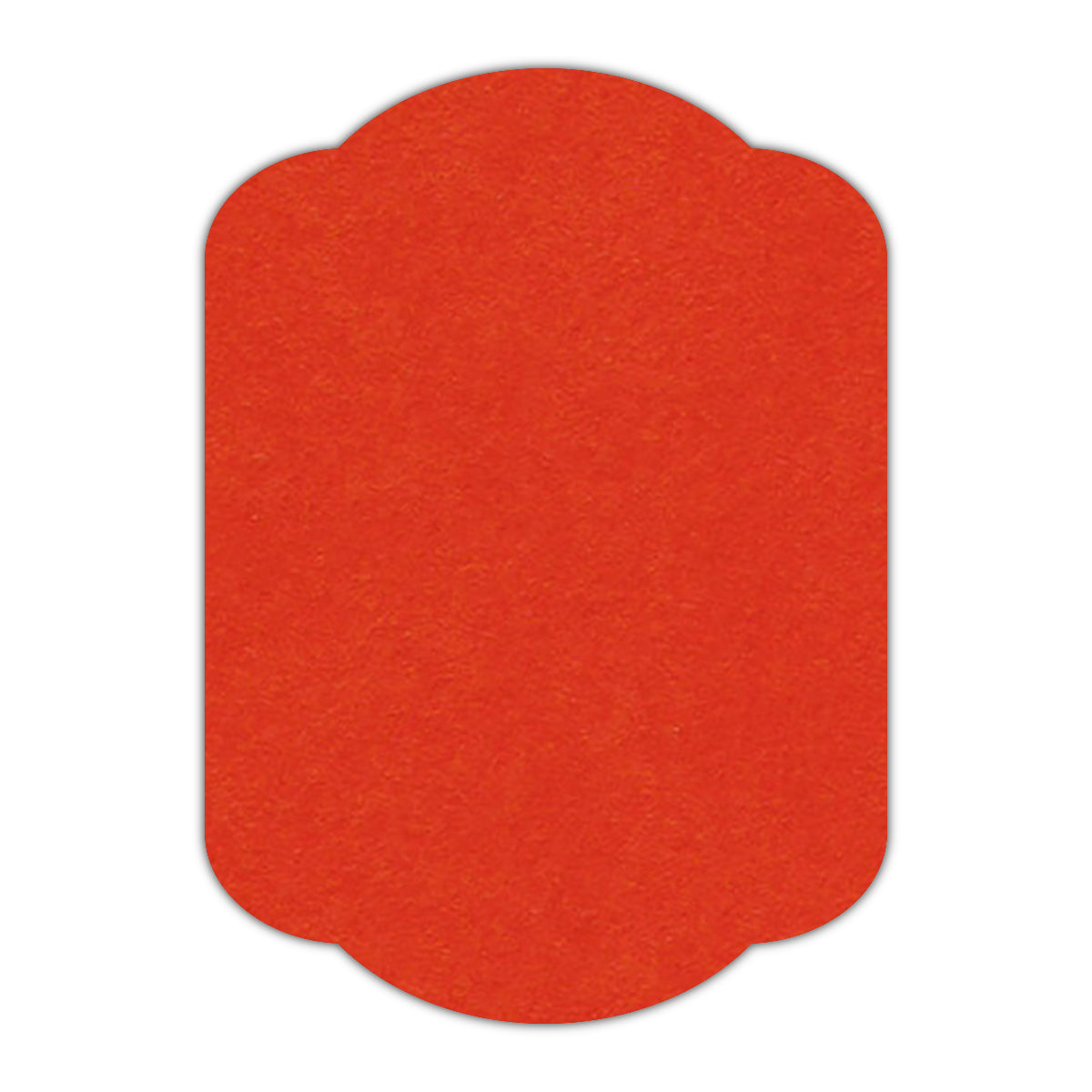 CMYK Print on Chili Pepper Cardstock | Shape P17 | 5" x 8"