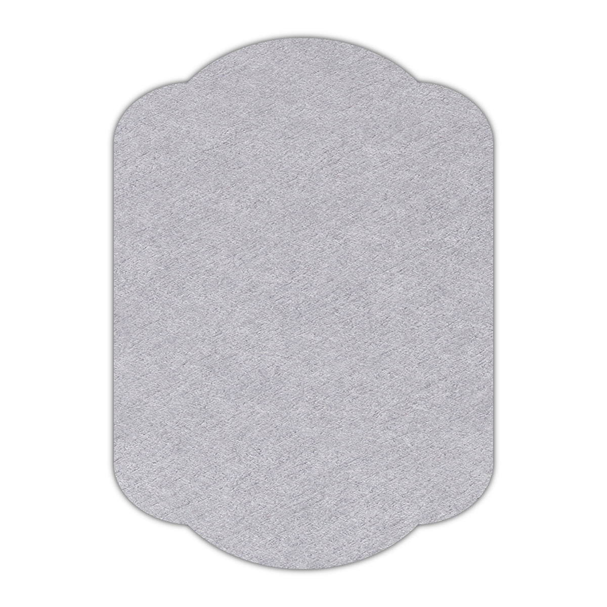 CMYK Print on Cool Grey Cardstock | Shape P17 | 8.5" x 11"
