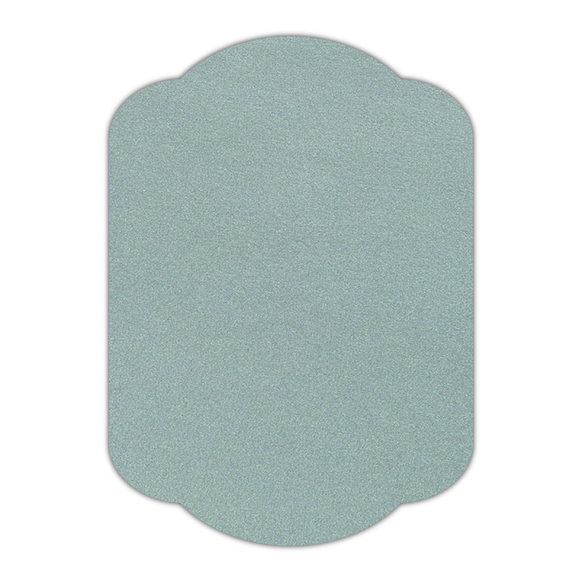 CMYK Print on Shimmer Galvanised Cardstock | Shape P17 | 2" x 3.5"