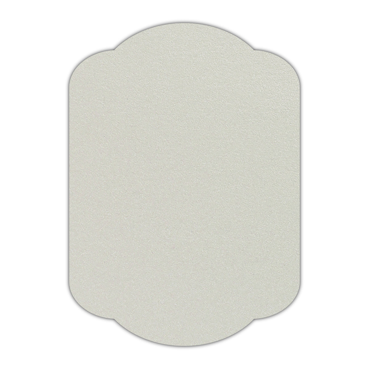 CMYK Print on Shimmer Lustre Cardstock | Shape P17 | 3" x 4"