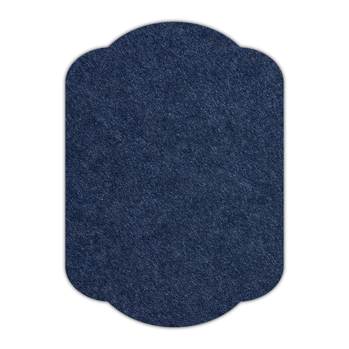 CMYK Print on Midnight Blue Cardstock | Shape P17 | 2.5" x 3.5"