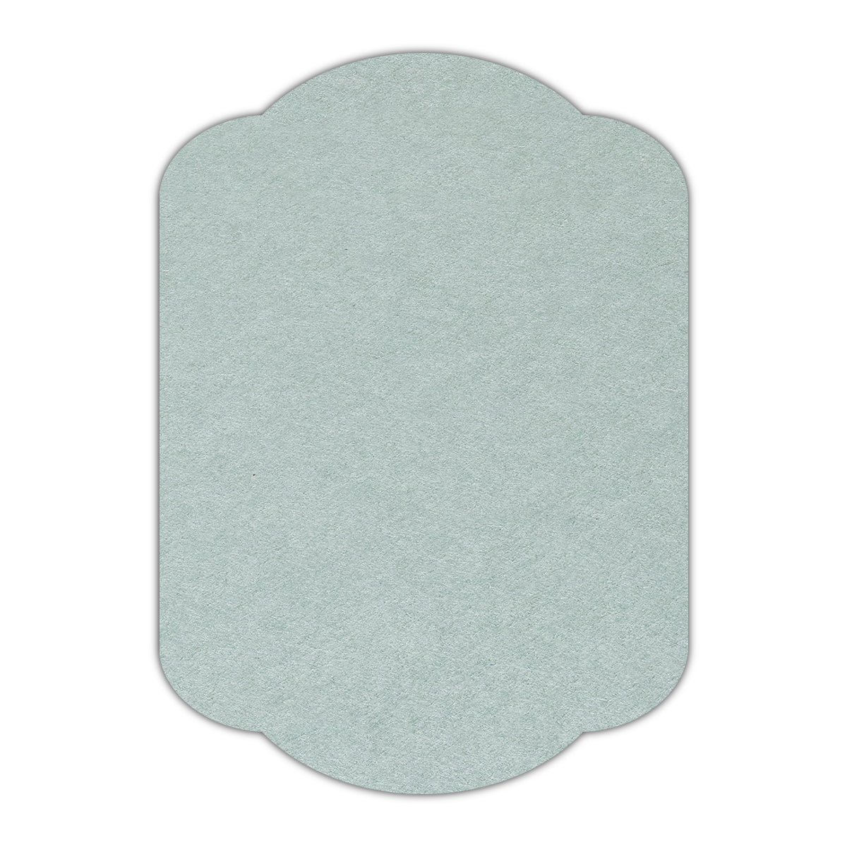 CMYK Print on Powder Green Cardstock | Shape P17 | 11" x 17"