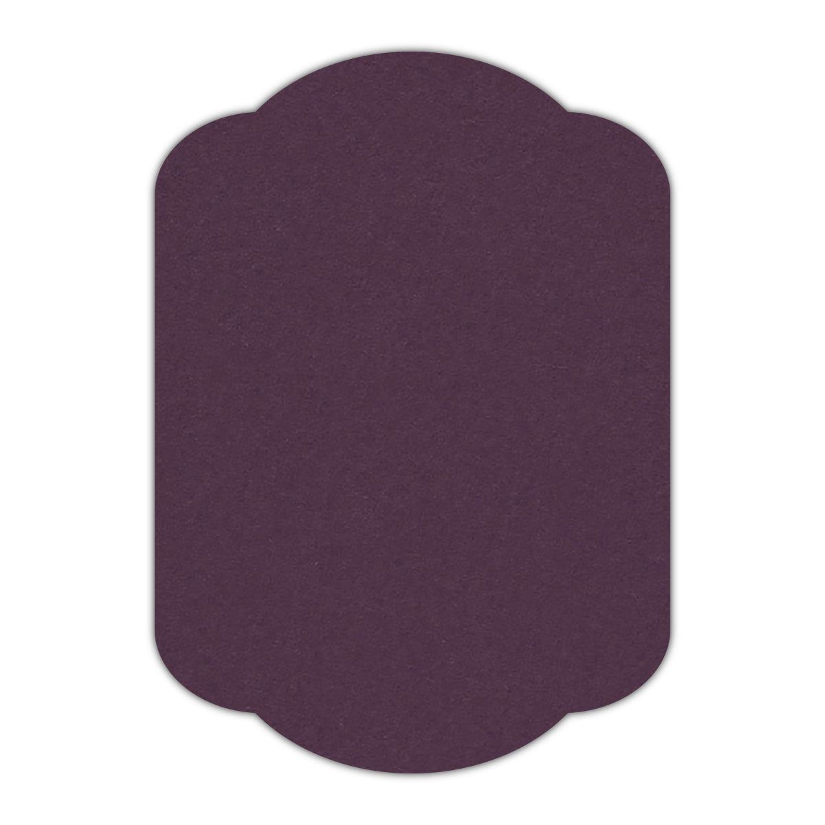 CMYK Print on Prune Cardstock | Shape P17 | 5" x 8"