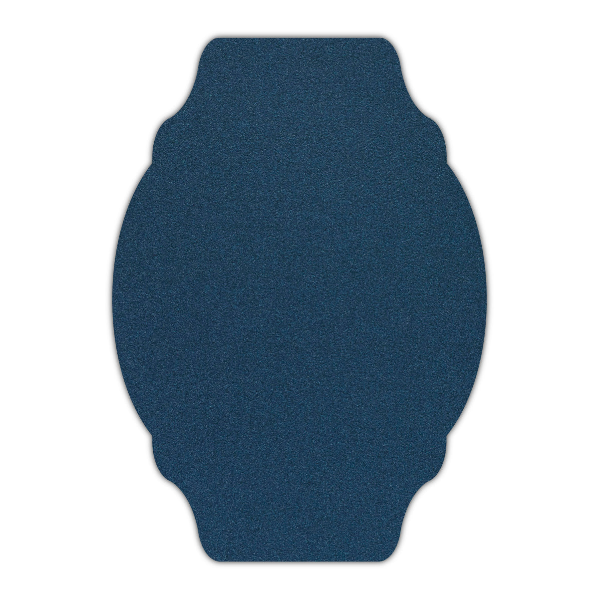 CMYK Print on Shimmer Lapis Cardstock | Shape P18 | 2" x 3.5"