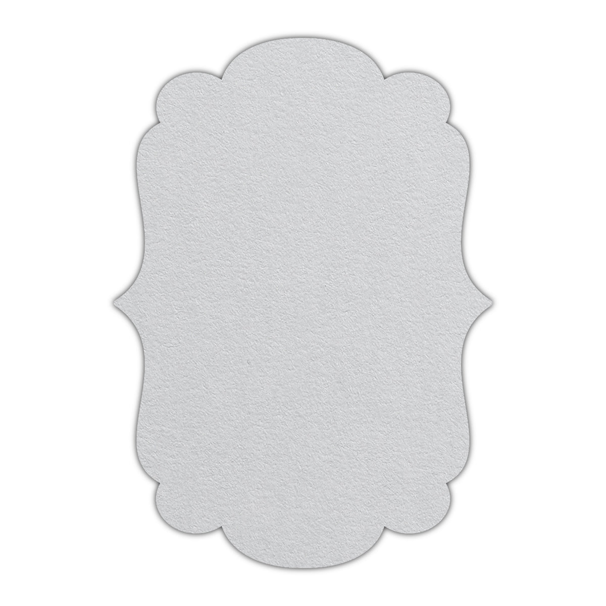 CMYK Print on Bright White Cardstock | Shape P1 | 2.5" x 3.5"