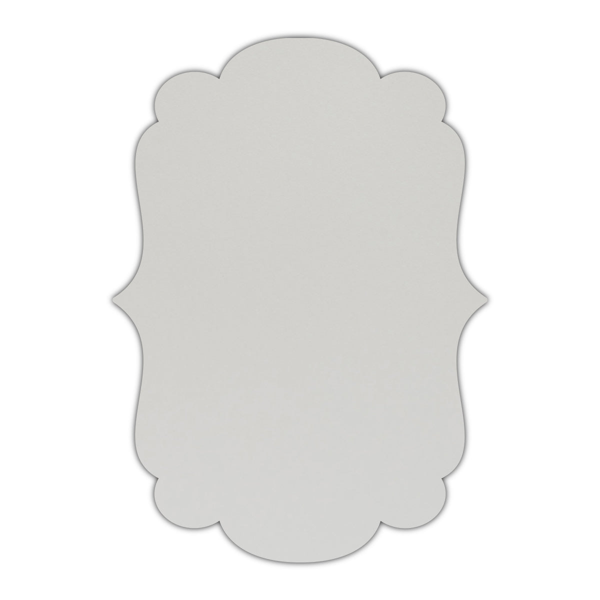 CMYK Print on Shimmer Diamond Cardstock | Shape P1 | 4" x 4"