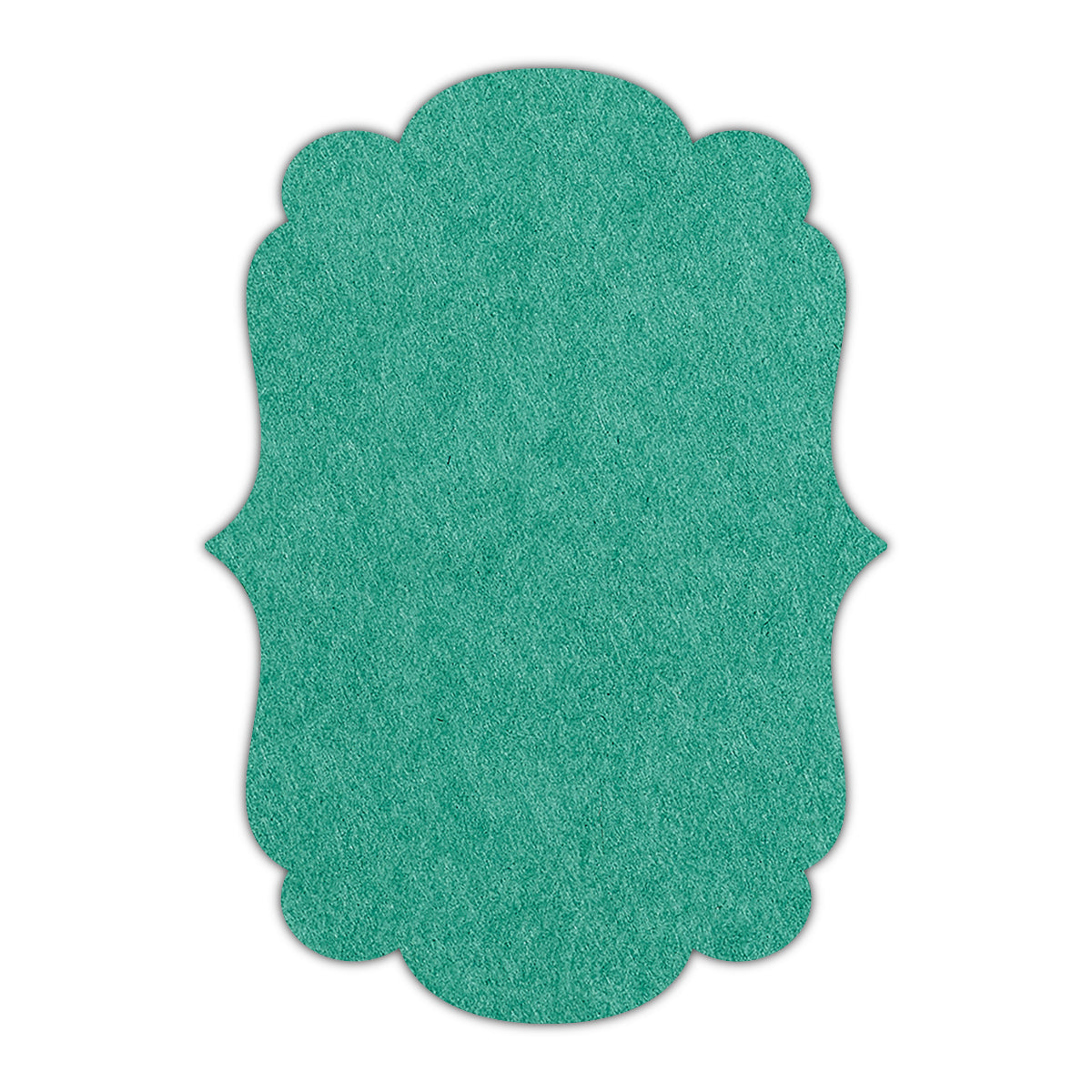 CMYK Print on Emerald Cardstock | Shape P1 | 3.5" x 5"