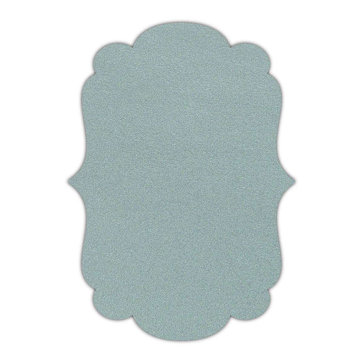 CMYK Print on Shimmer Galvanised Cardstock | Shape P1 | 3" x 3"