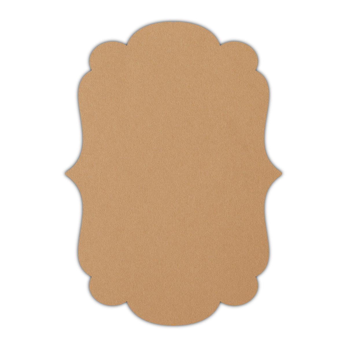 CMYK Print on Harvest Cardstock | Shape P1 | 3" x 4"