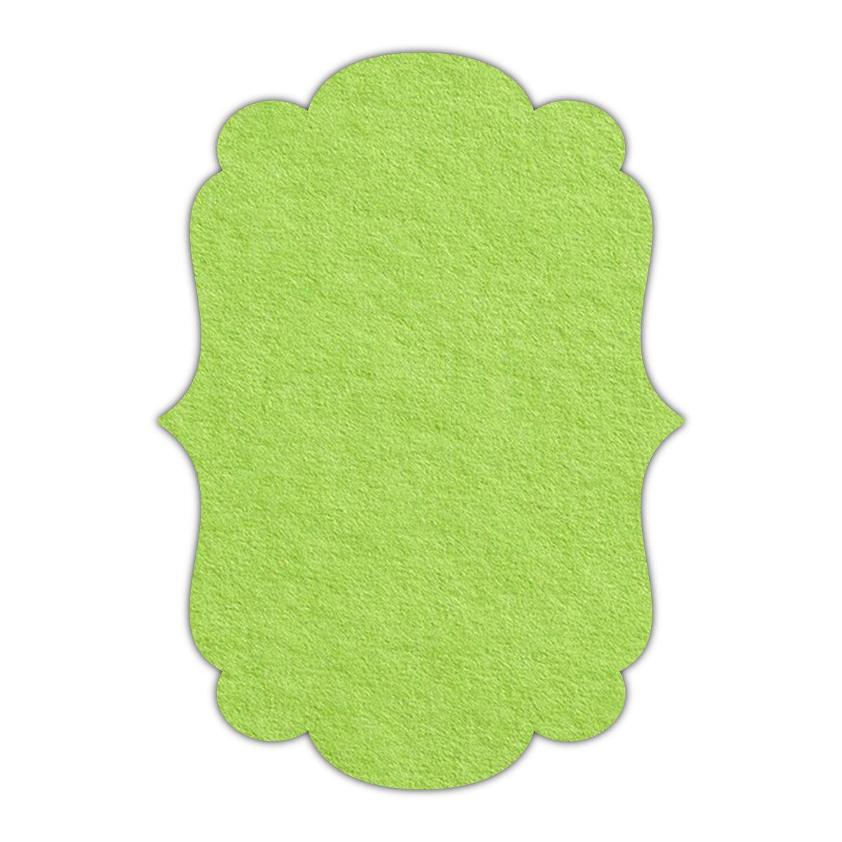 CMYK Print on Leaf Green Cardstock | Shape P1 | 11" x 17"